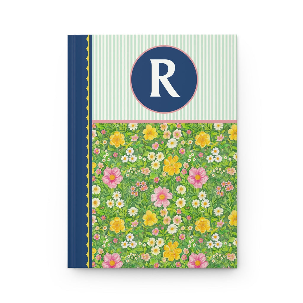 Green Flower Notebook: R