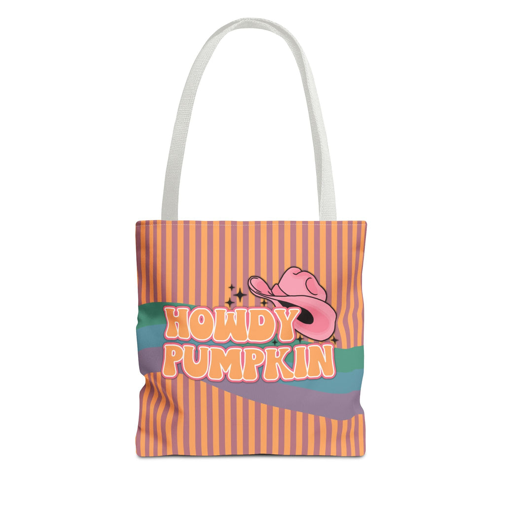 Groovy Halloween Tote: Howdy Pumpkin