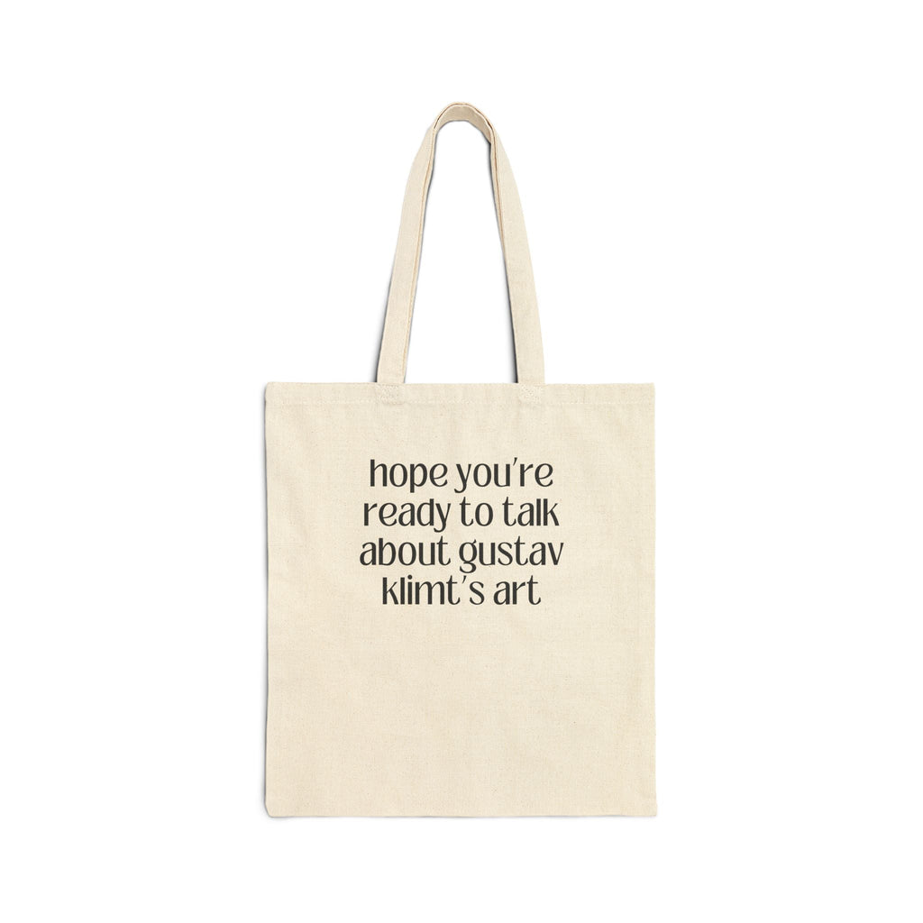 Gustav Klimt Art History Tote