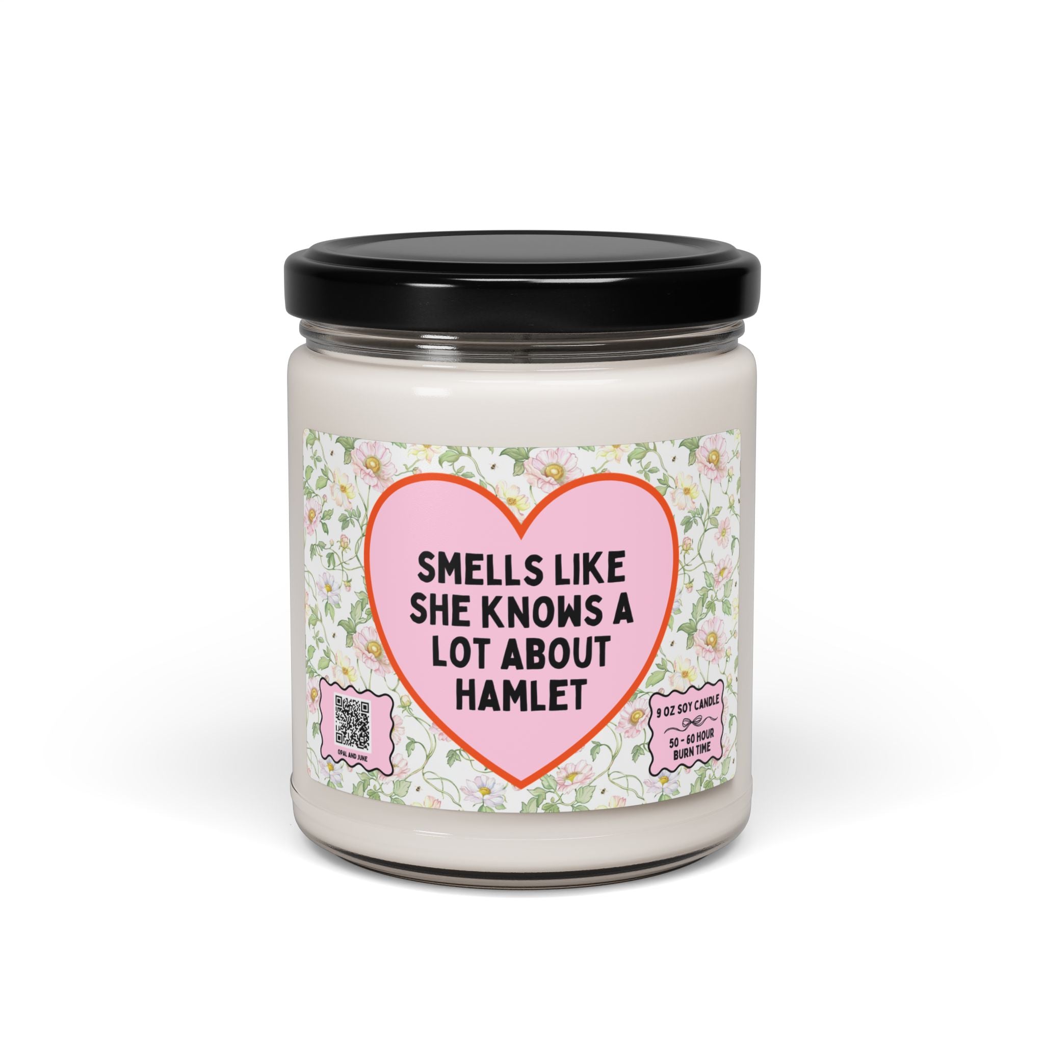 Hamlet by William Shakespeare Candle