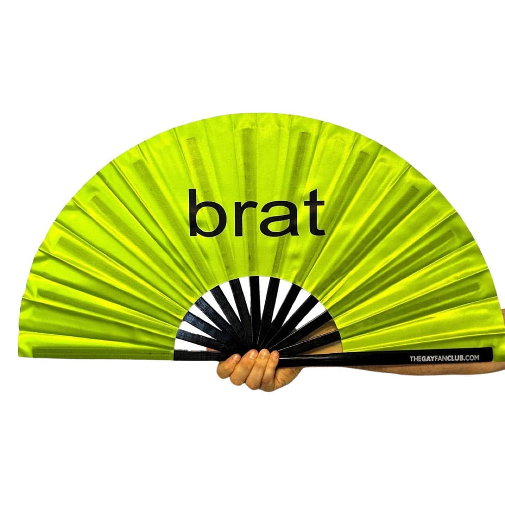 "Brat" Green Fan