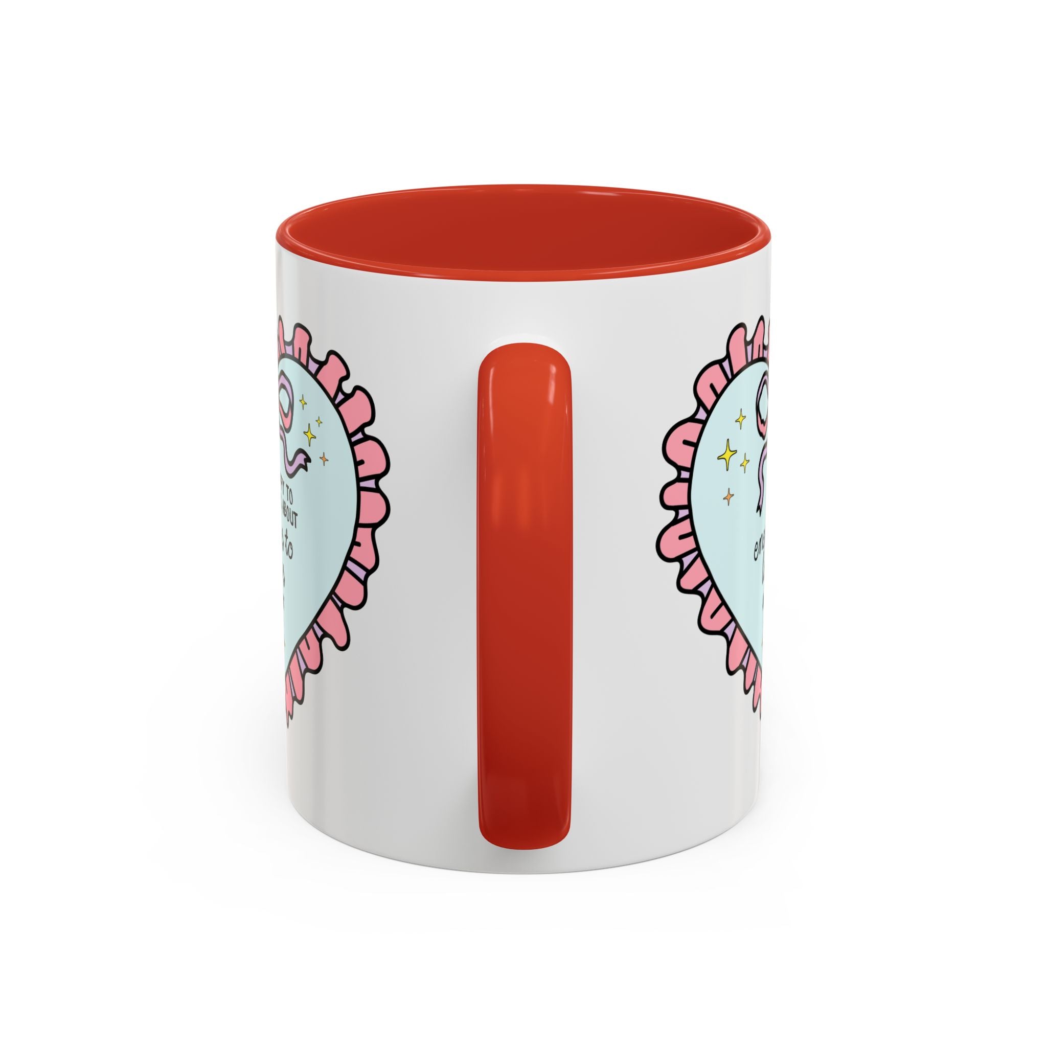 Happy to Talk About Enemies to Lovers All Day Long Coffee Mug