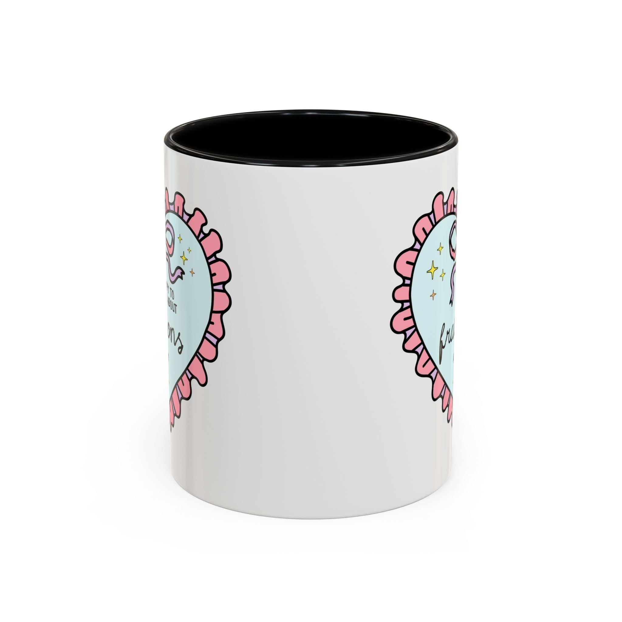Happy to Talk About Fractions Coffee Mug