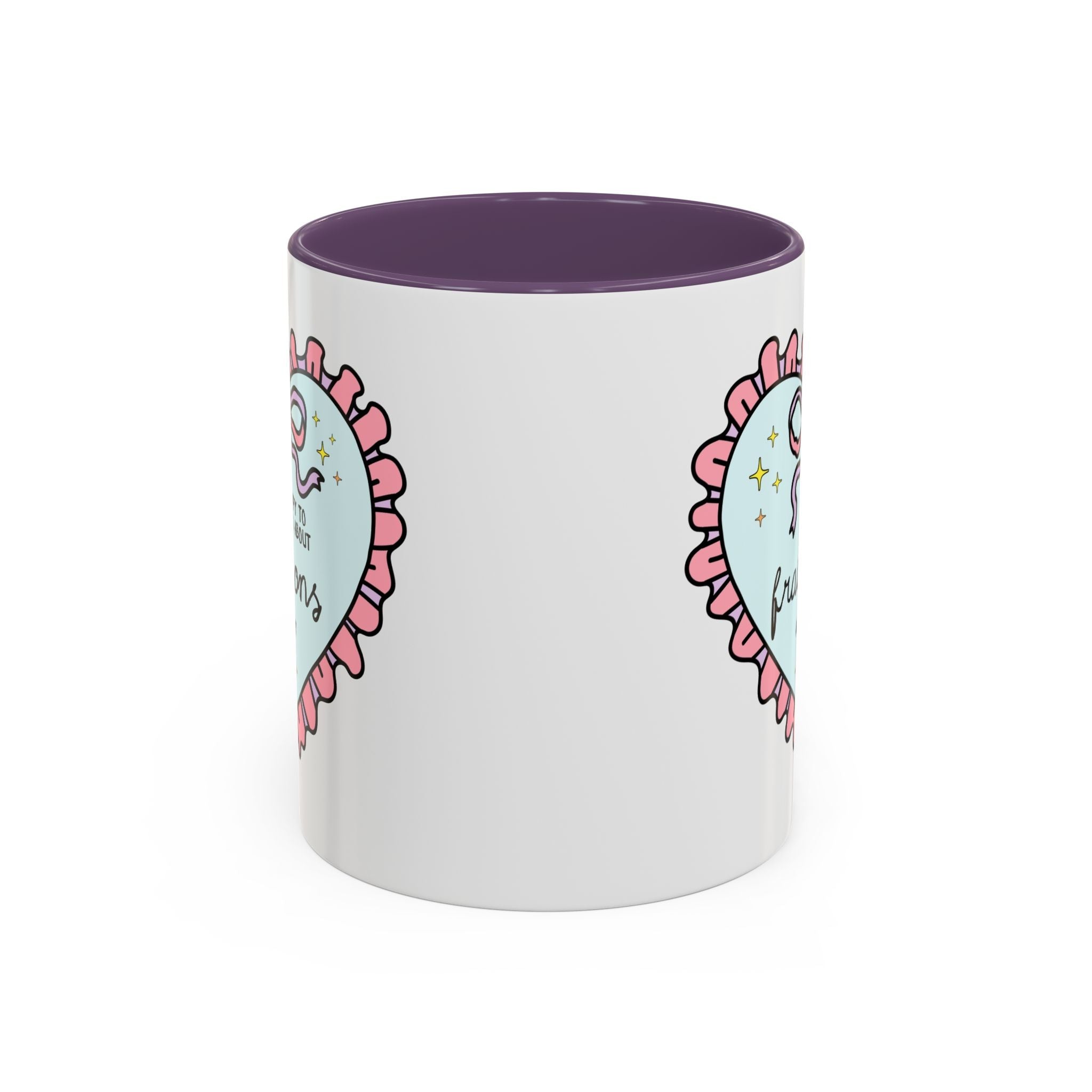 Happy to Talk About Fractions Coffee Mug