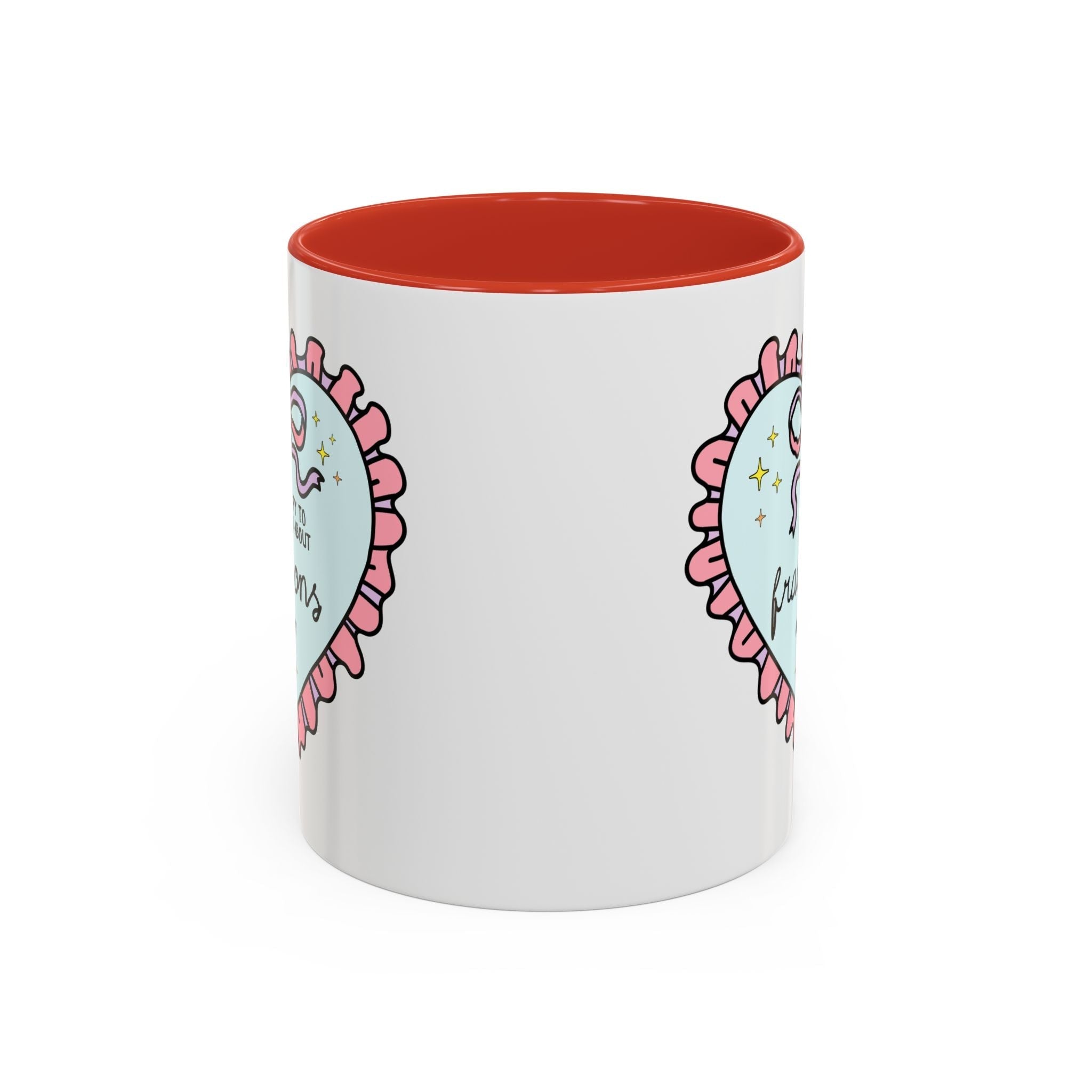 Happy to Talk About Fractions Coffee Mug