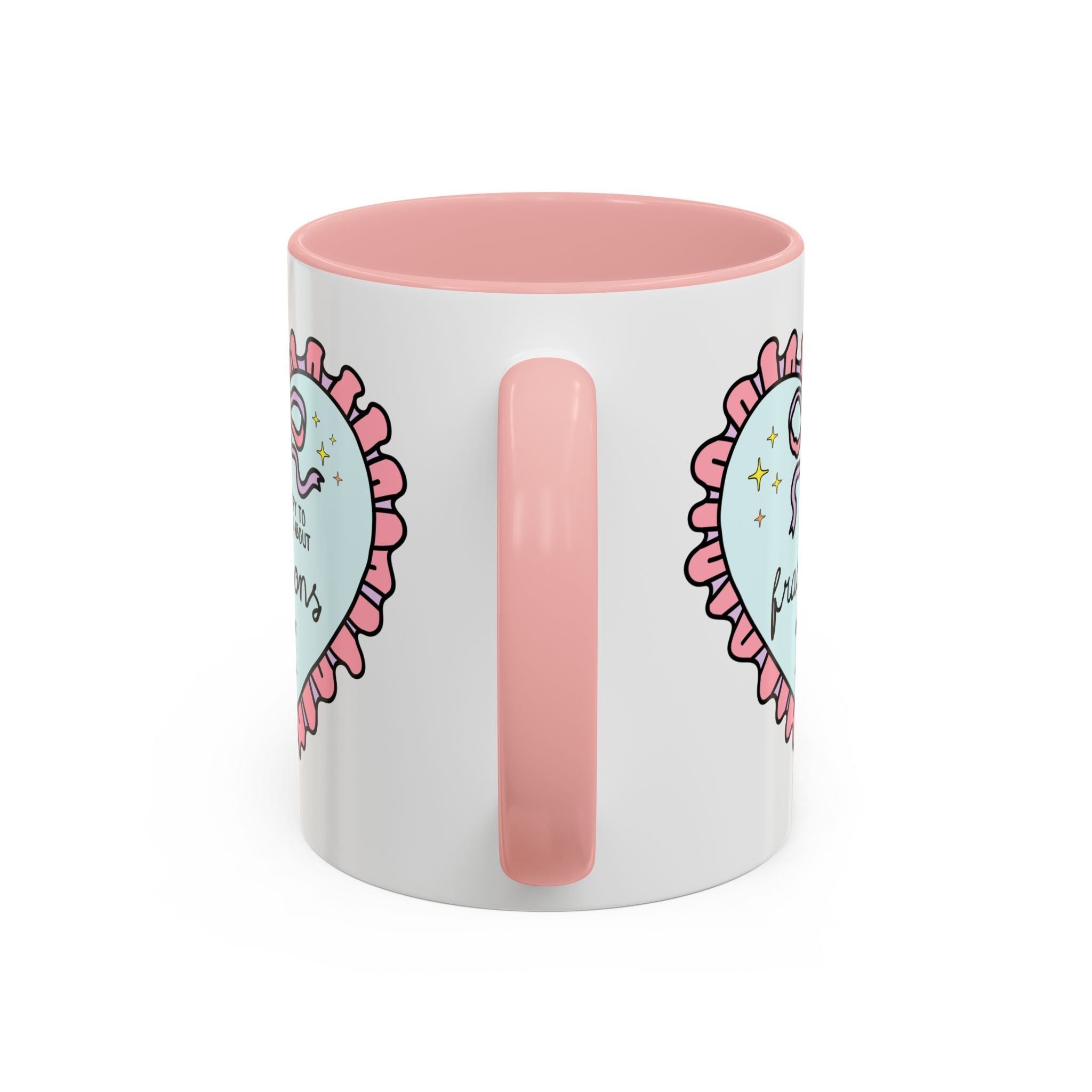 Happy to Talk About Fractions Coffee Mug