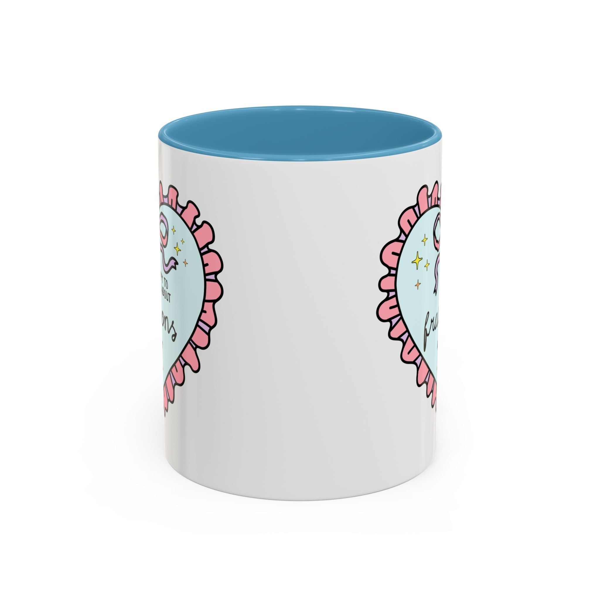Happy to Talk About Fractions Coffee Mug