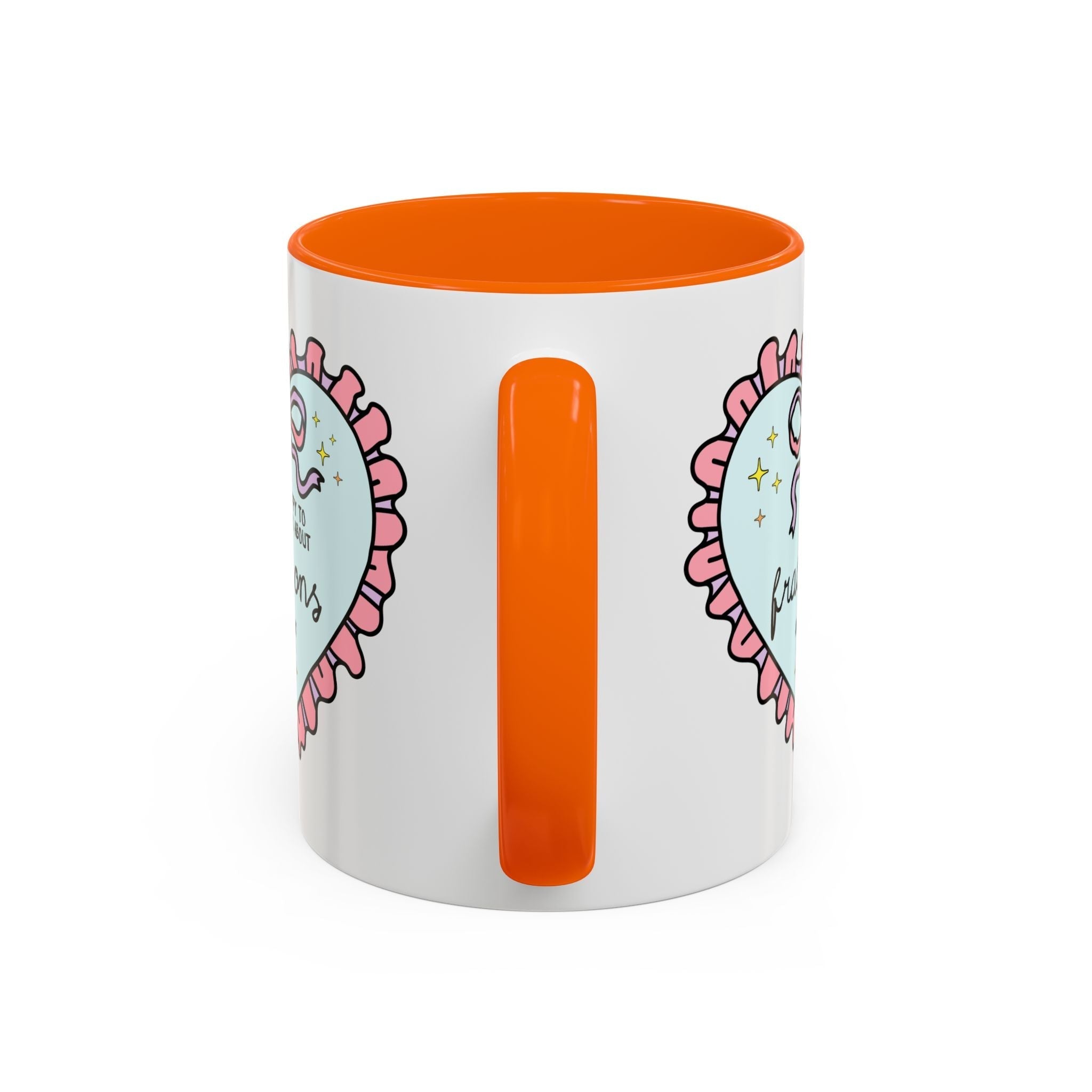 Happy to Talk About Fractions Coffee Mug