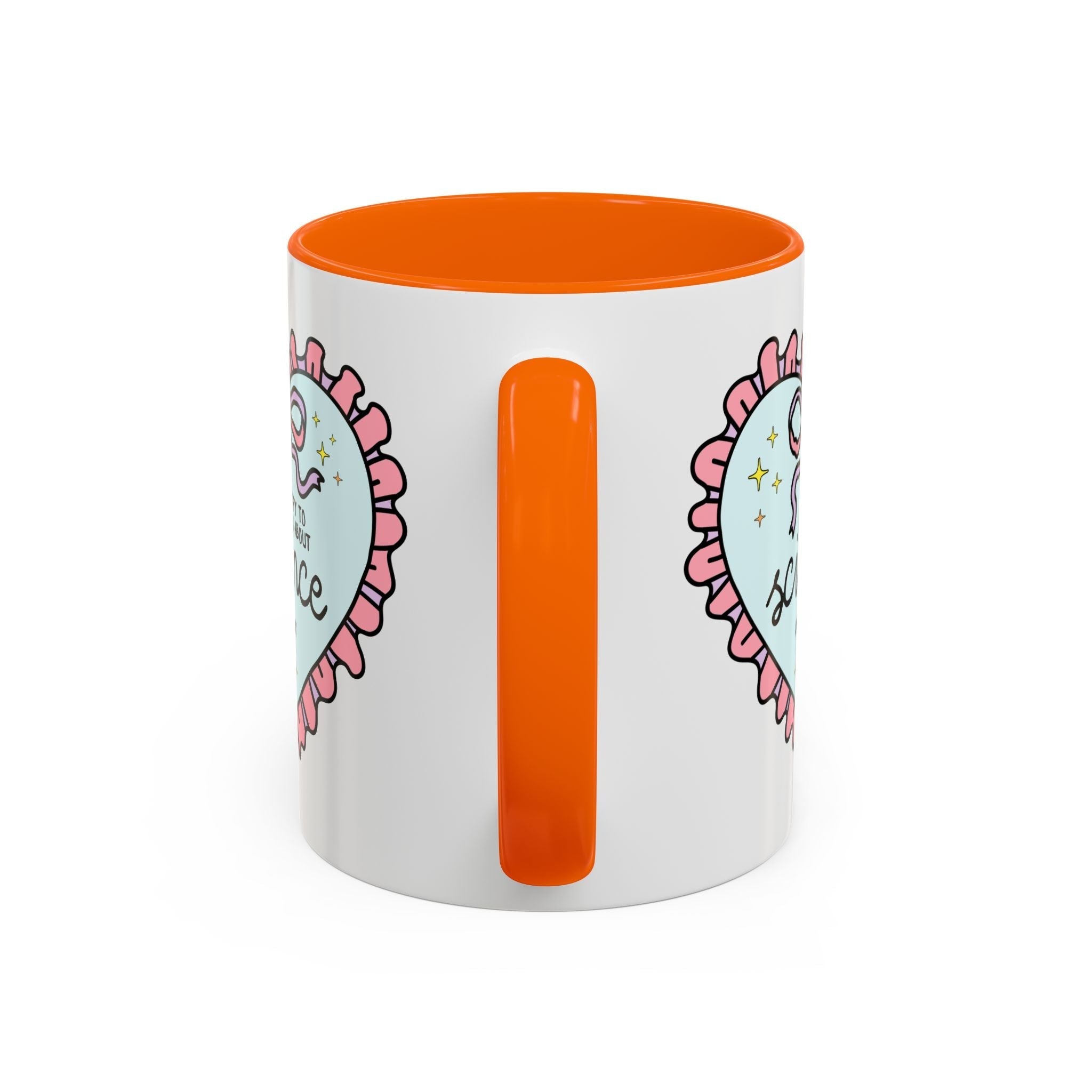 Happy to Talk About Science All Day Long Coffee Mug