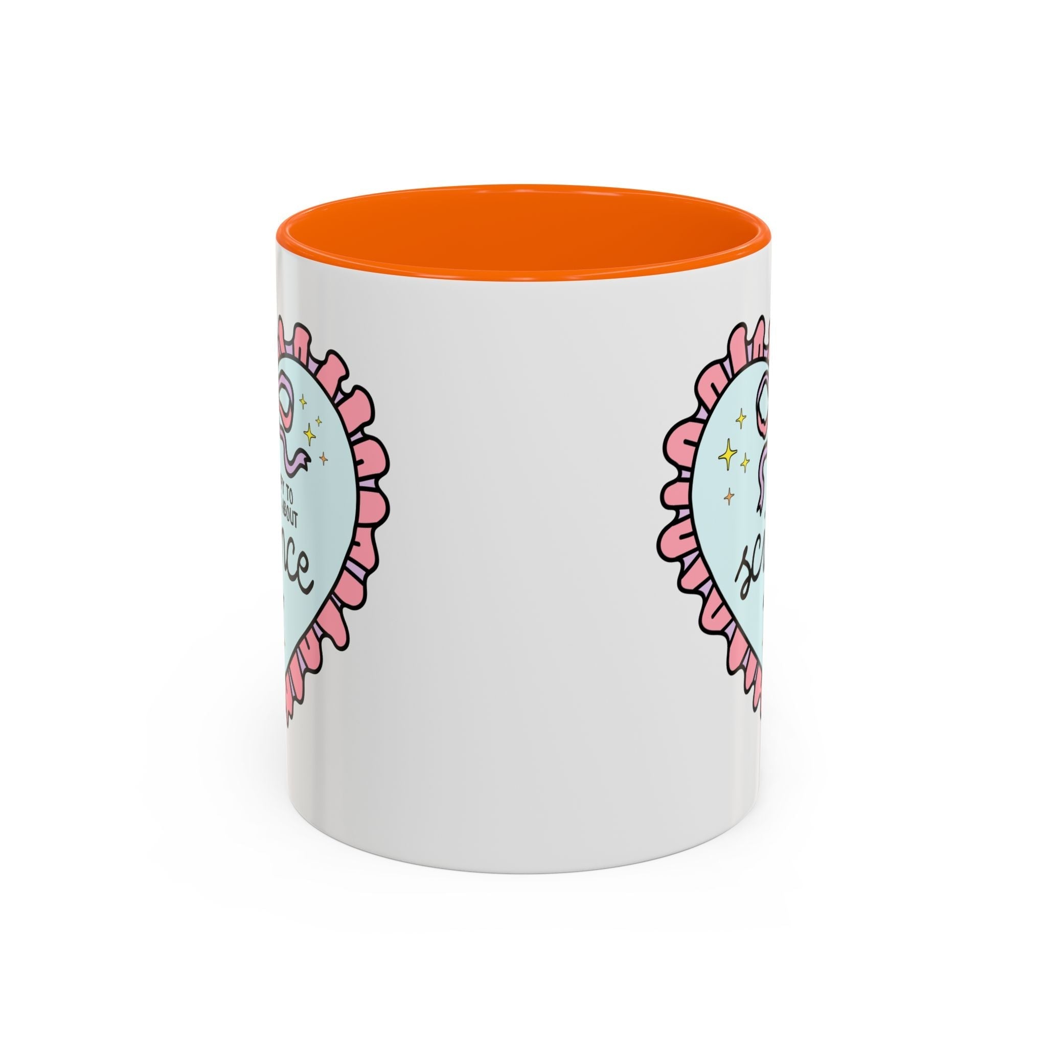 Happy to Talk About Science All Day Long Coffee Mug