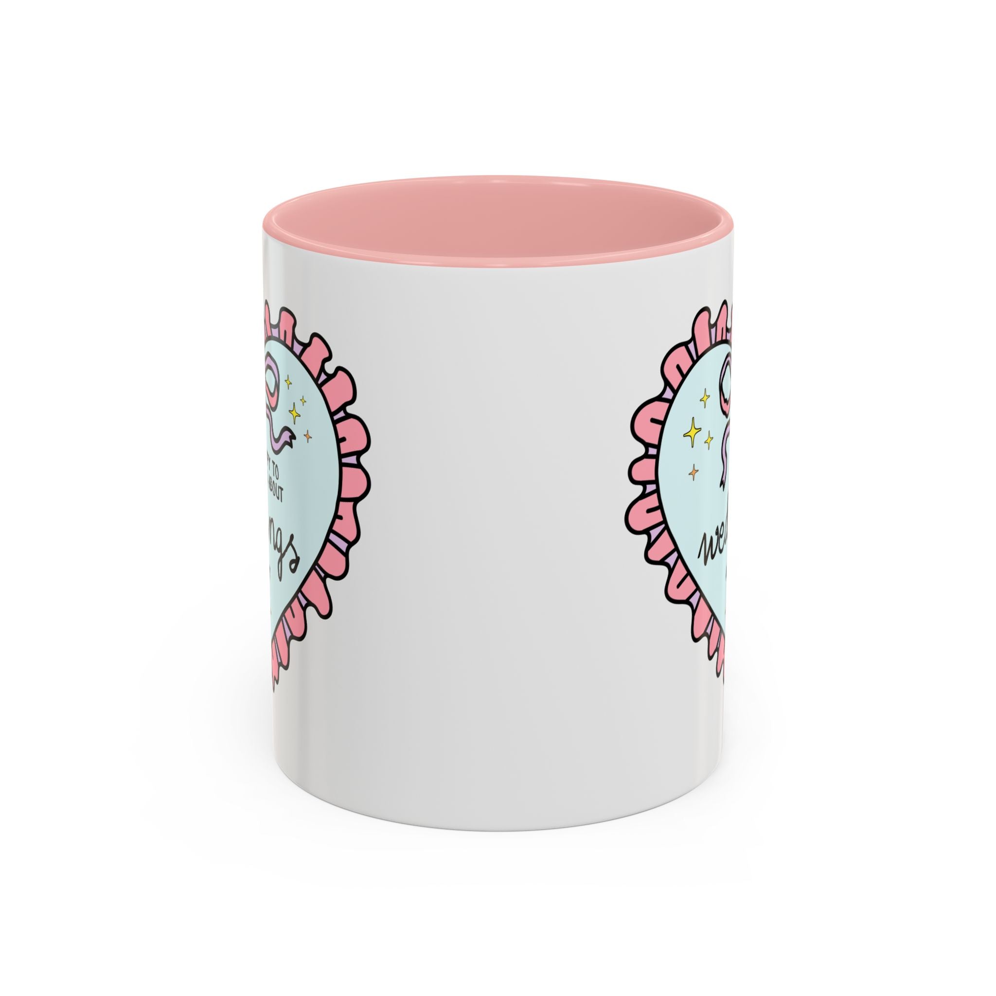 Happy to Talk About Weddings All Day Long Coffee Mug