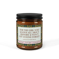 For the Girl Who Knows All About History Candle