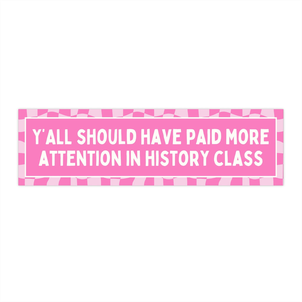 History Teacher Bumper Sticker