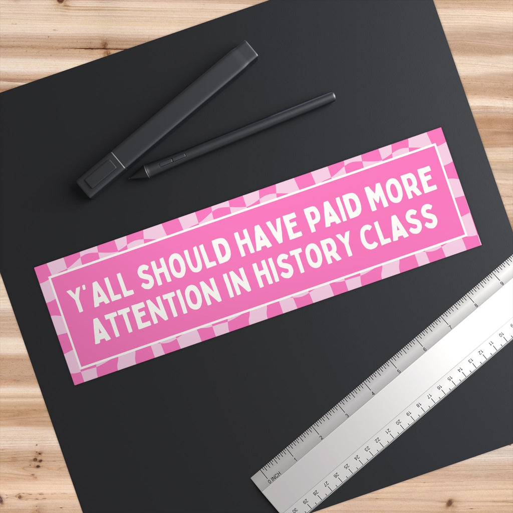 History Teacher Bumper Sticker