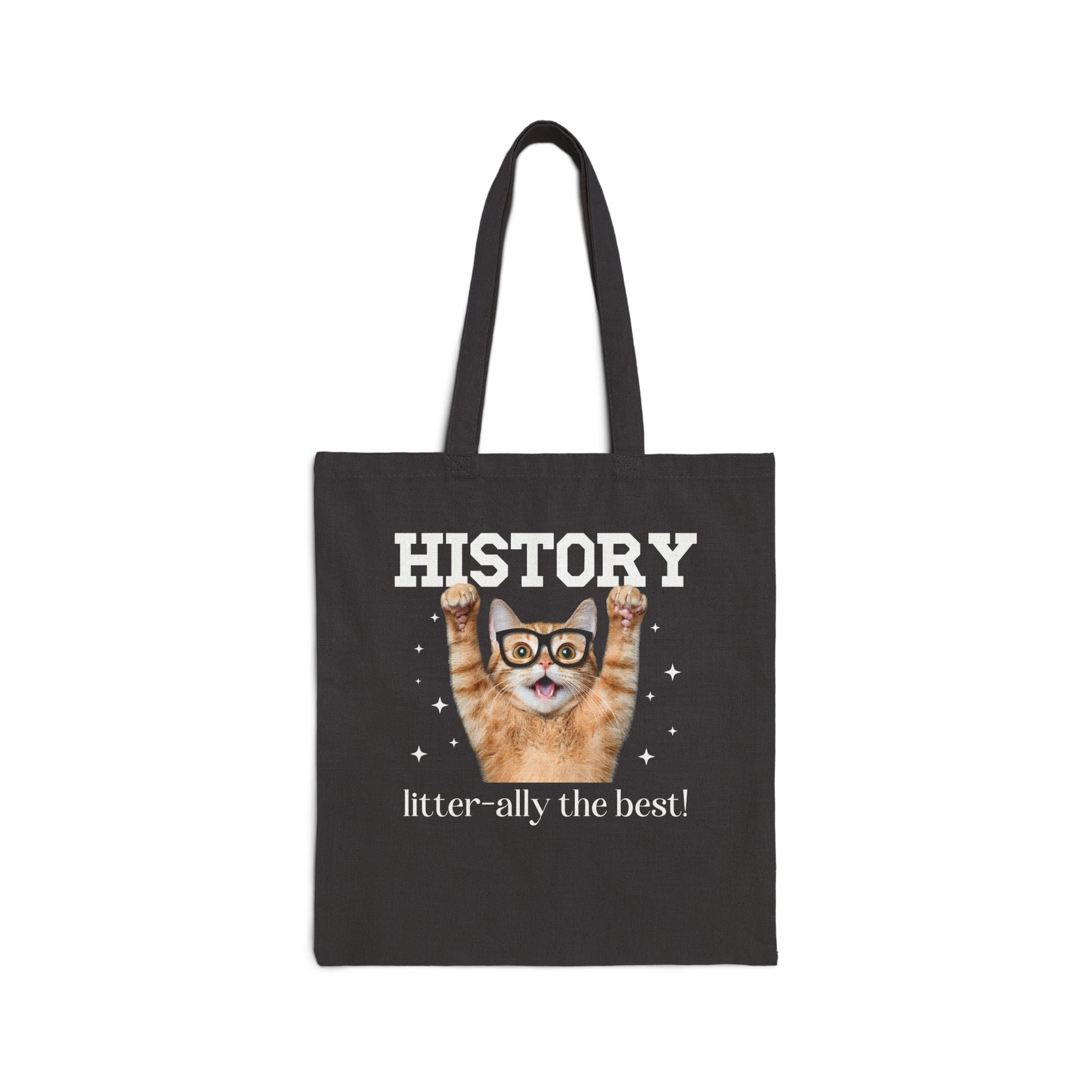 History Teacher Cat Lover Tote