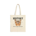 History Teacher Cat Lover Tote