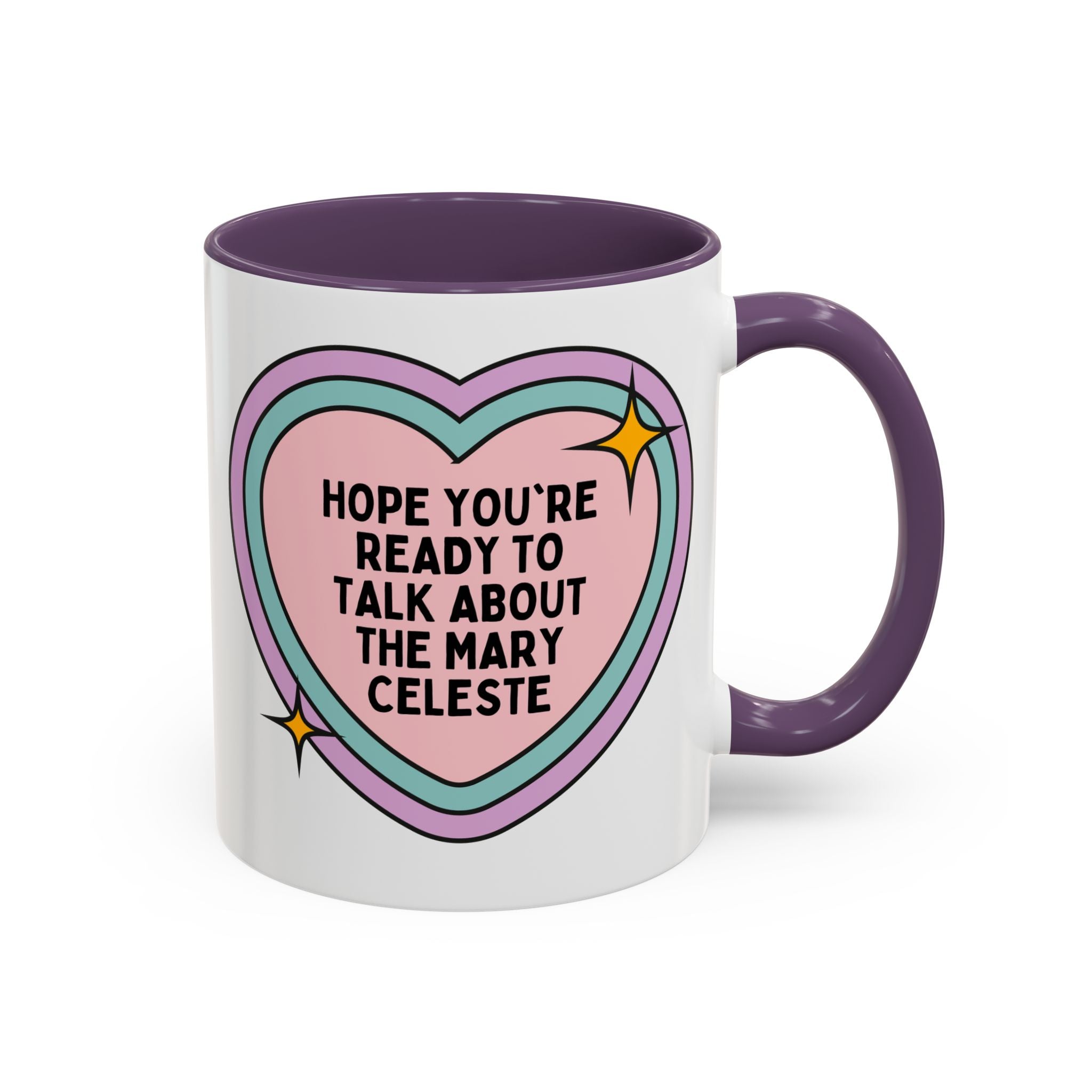 Hope You're Ready to Talk About the Mary Celeste Coffee Mug