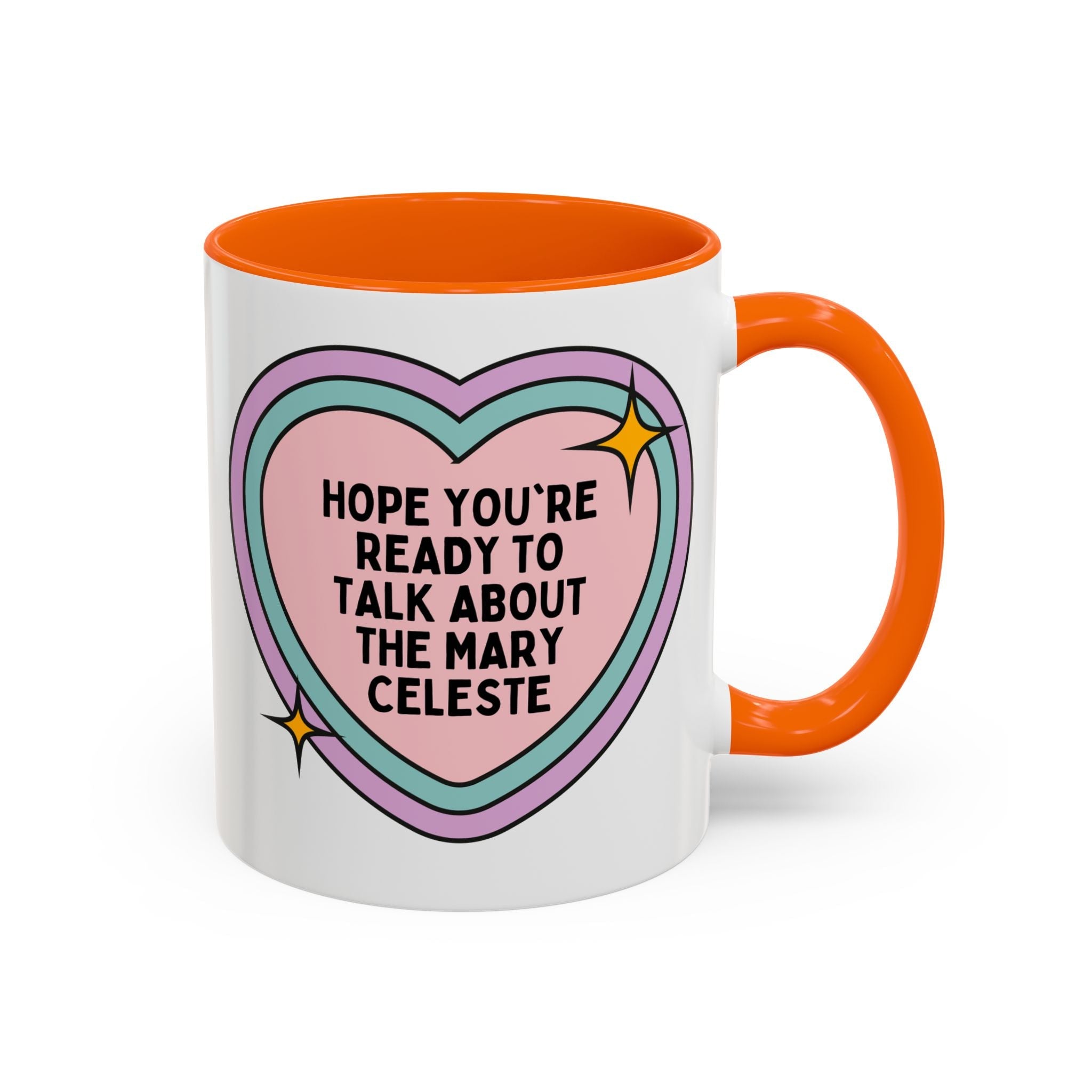 Hope You're Ready to Talk About the Mary Celeste Coffee Mug