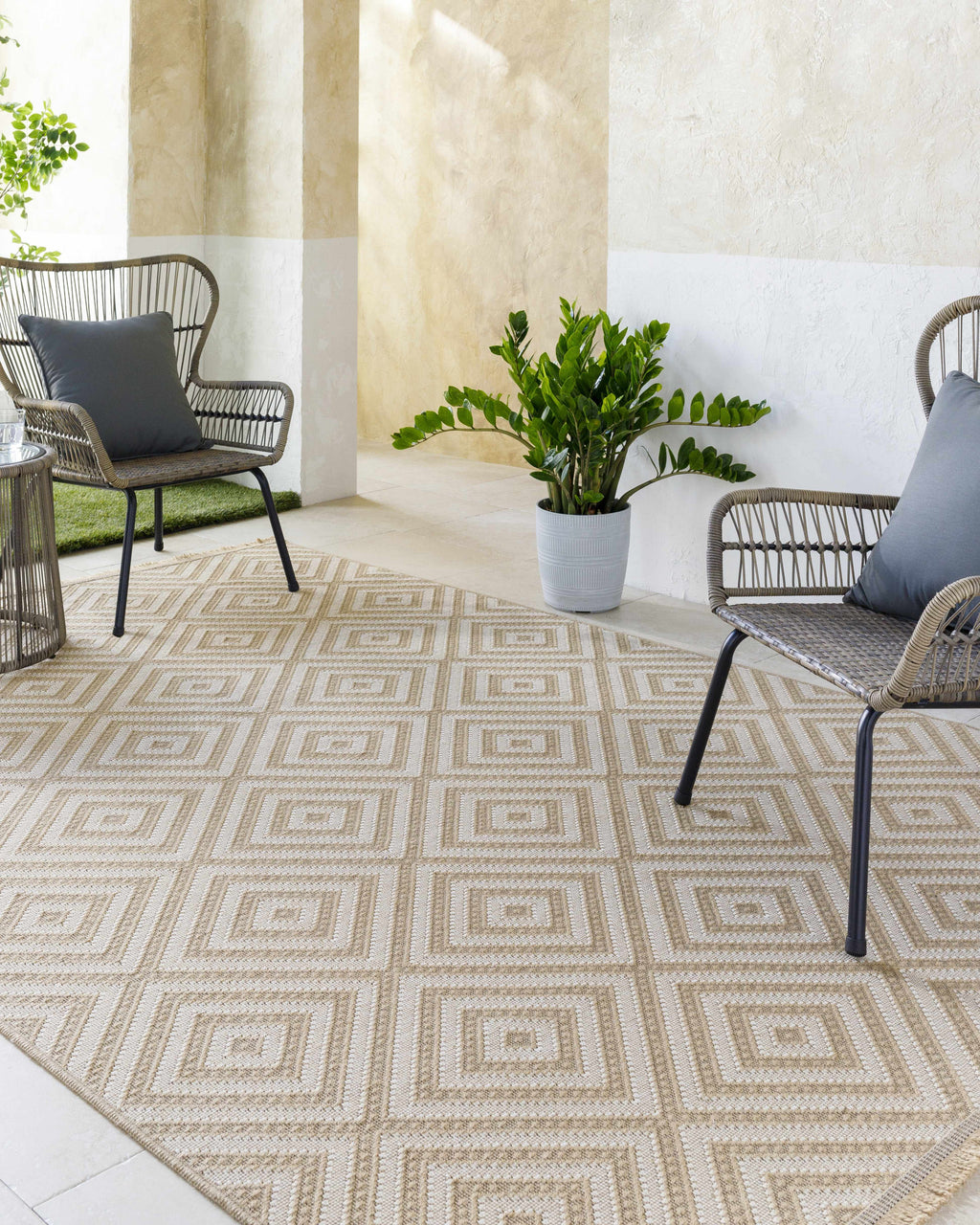 Uaine Washable Jute Rug - Clearance