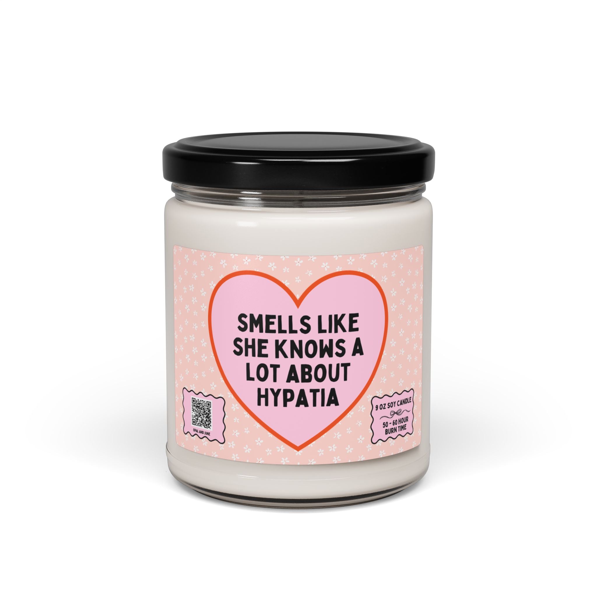 Hypatia of Alexandria Candle