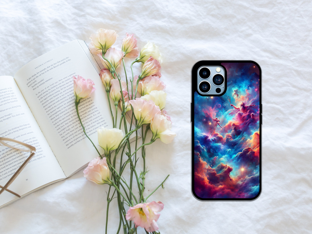 🌌✨ Galactic Odyssey – Mythic Universe Phone Case 🚀🔱