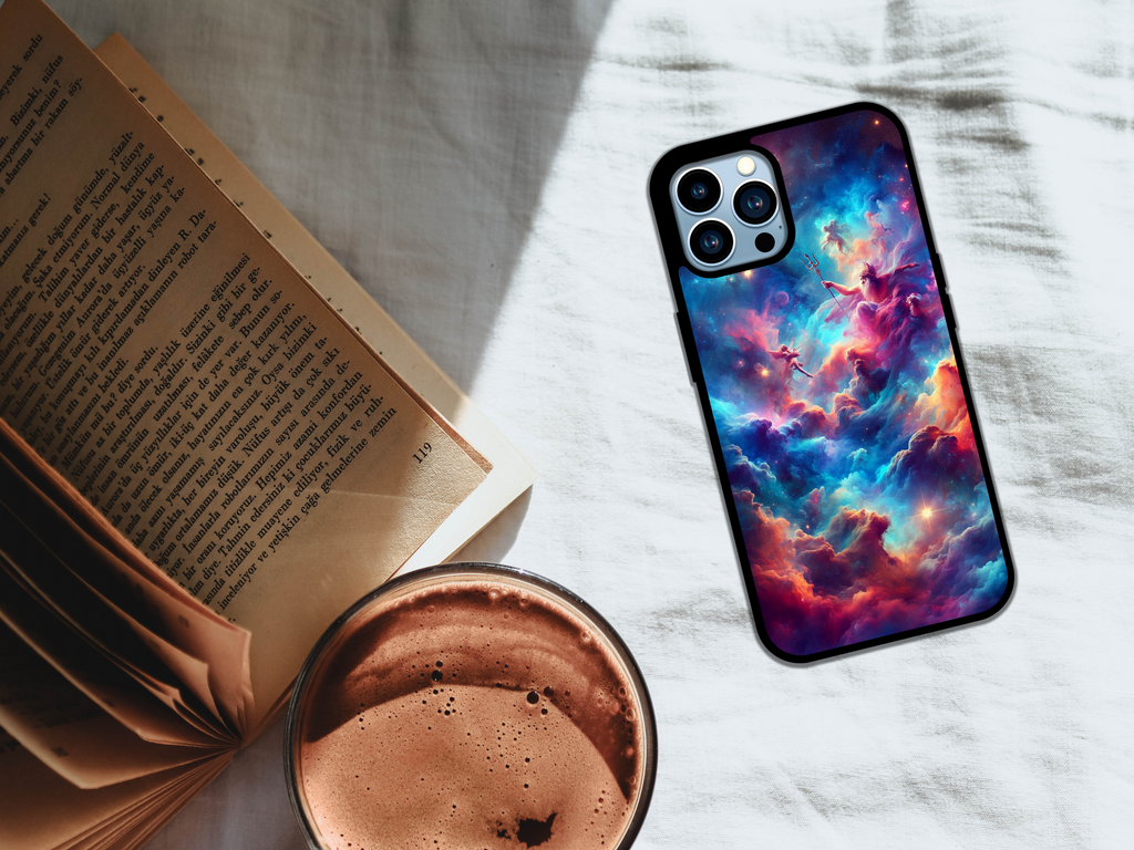 🌌✨ Galactic Odyssey – Mythic Universe Phone Case 🚀🔱