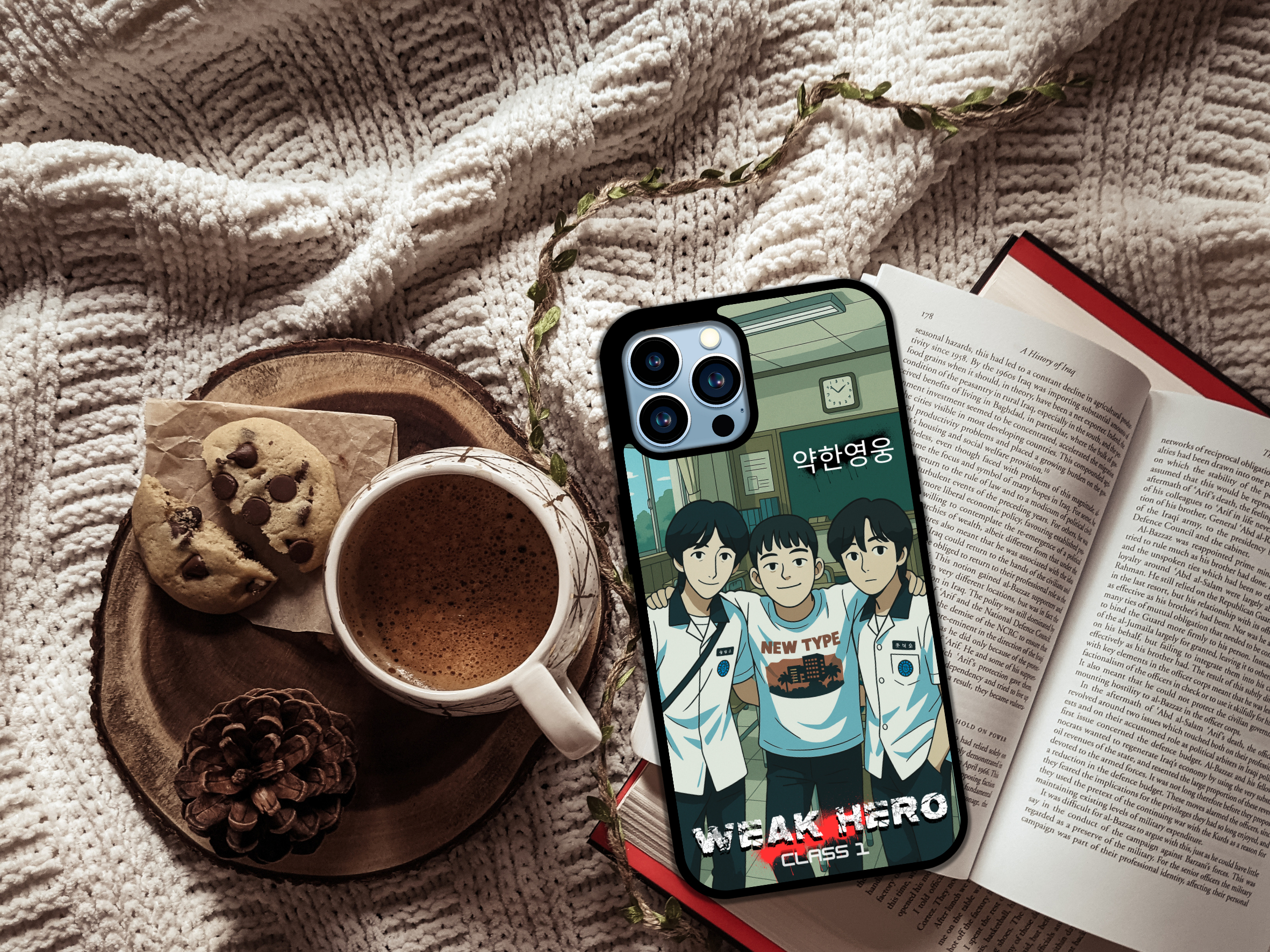 Weak Hero Class Korean Series - iPhone & Samsung Phone Case