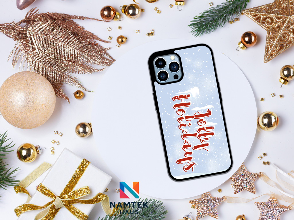 Jolly Holidays Frosted Snow Edition Limited Christmas Phone Case