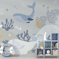 Under the Sea Wallpaper | Kitchen + Metal