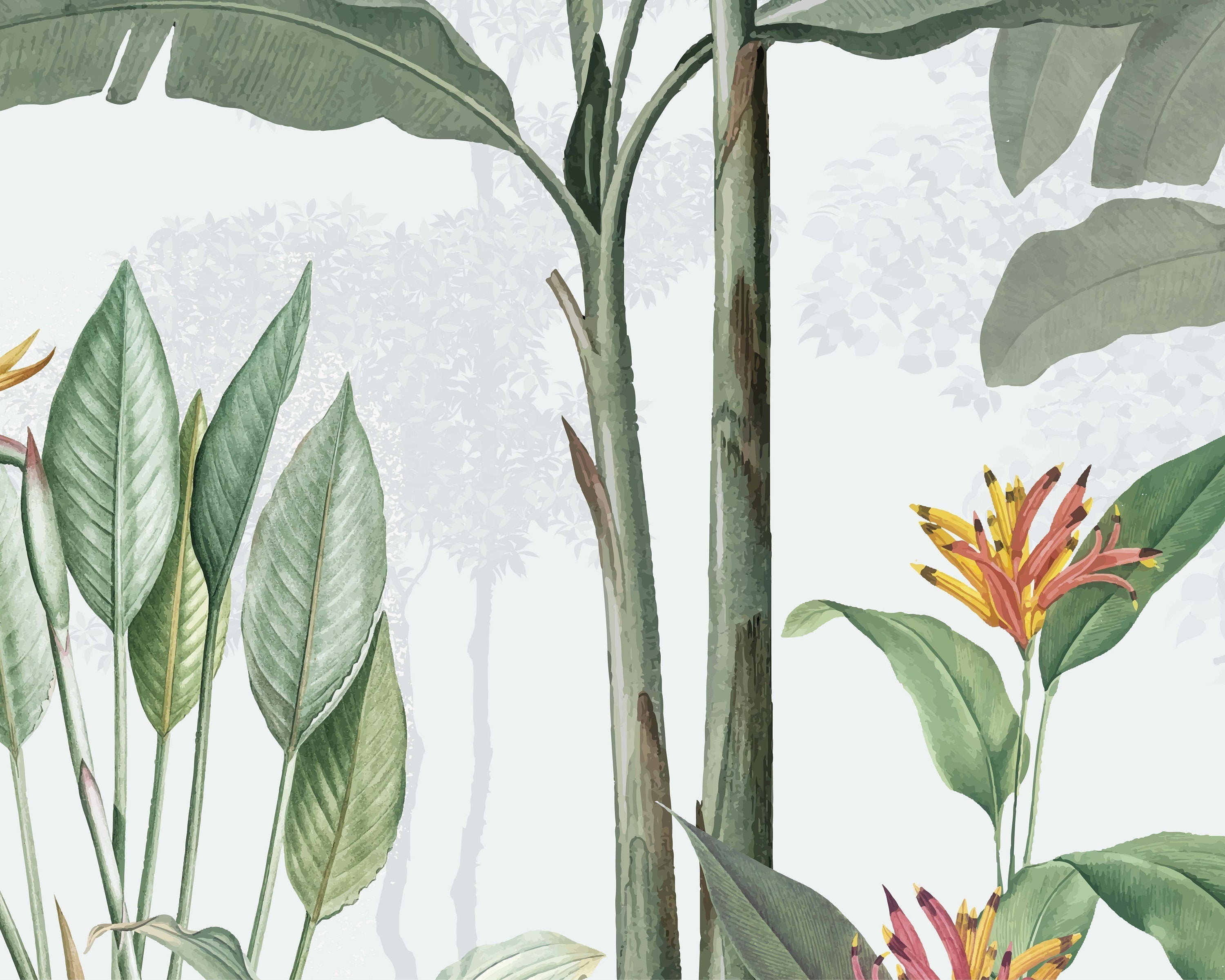 Tropical Jungle Wallpaper | Kitchen + Metal