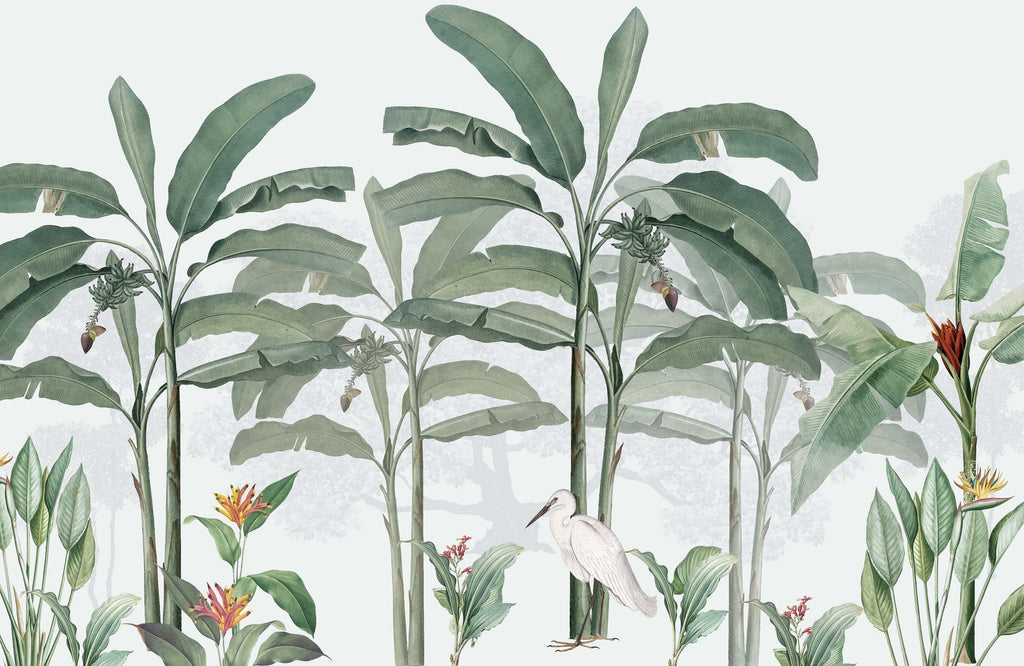 Tropical Jungle Wallpaper | Kitchen + Metal