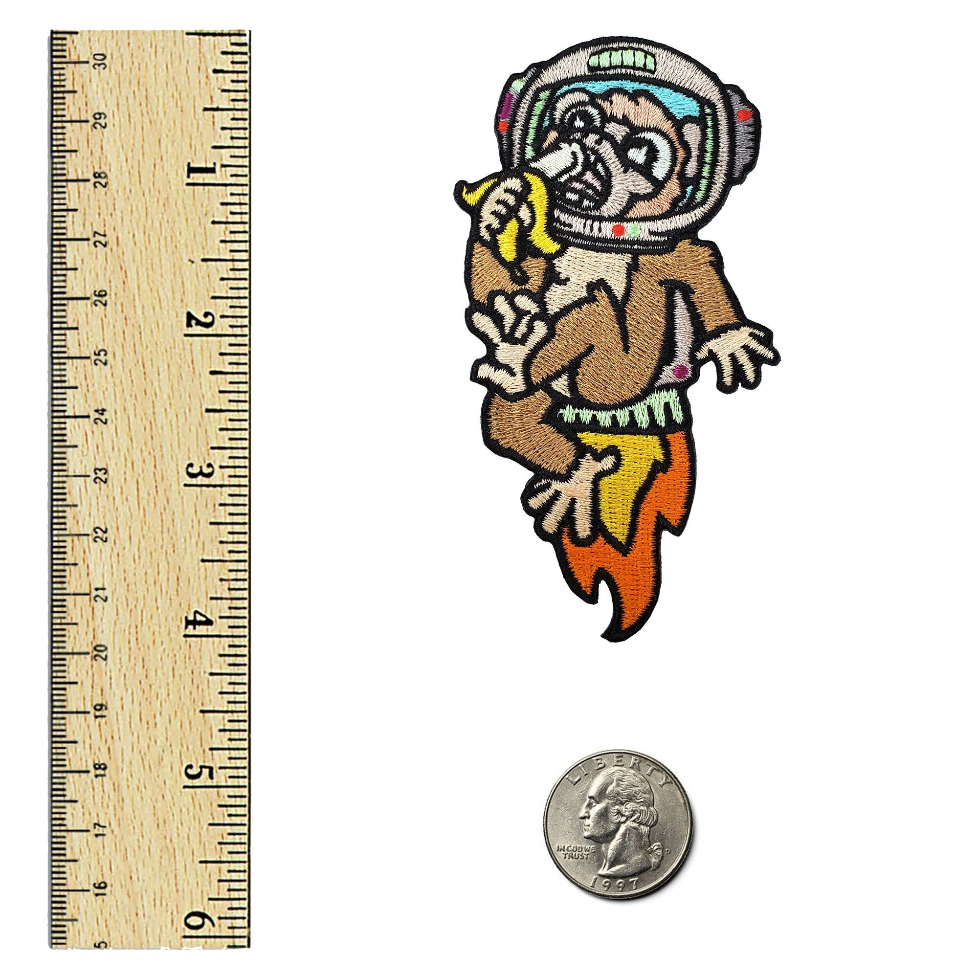 Astronaut Chimp Patch
