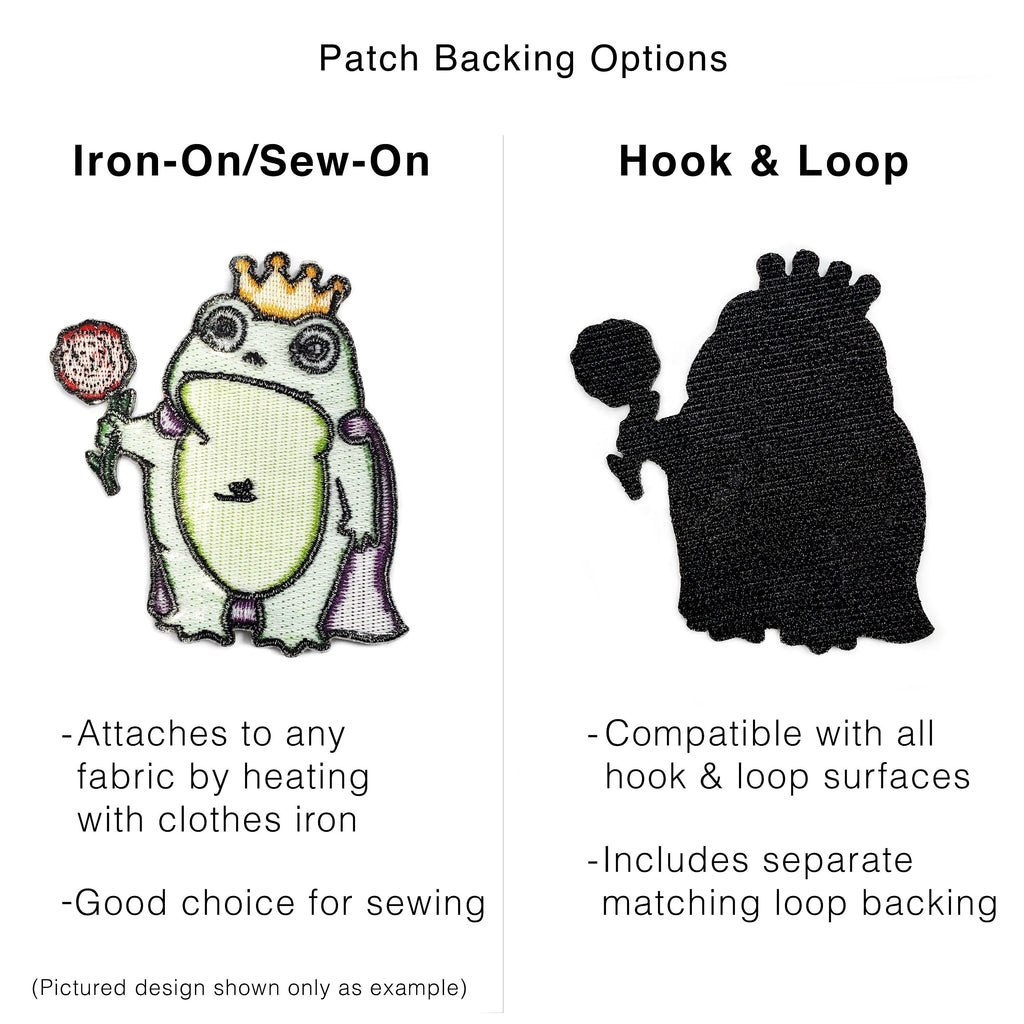 Grumpy Raincoat Cat Patch