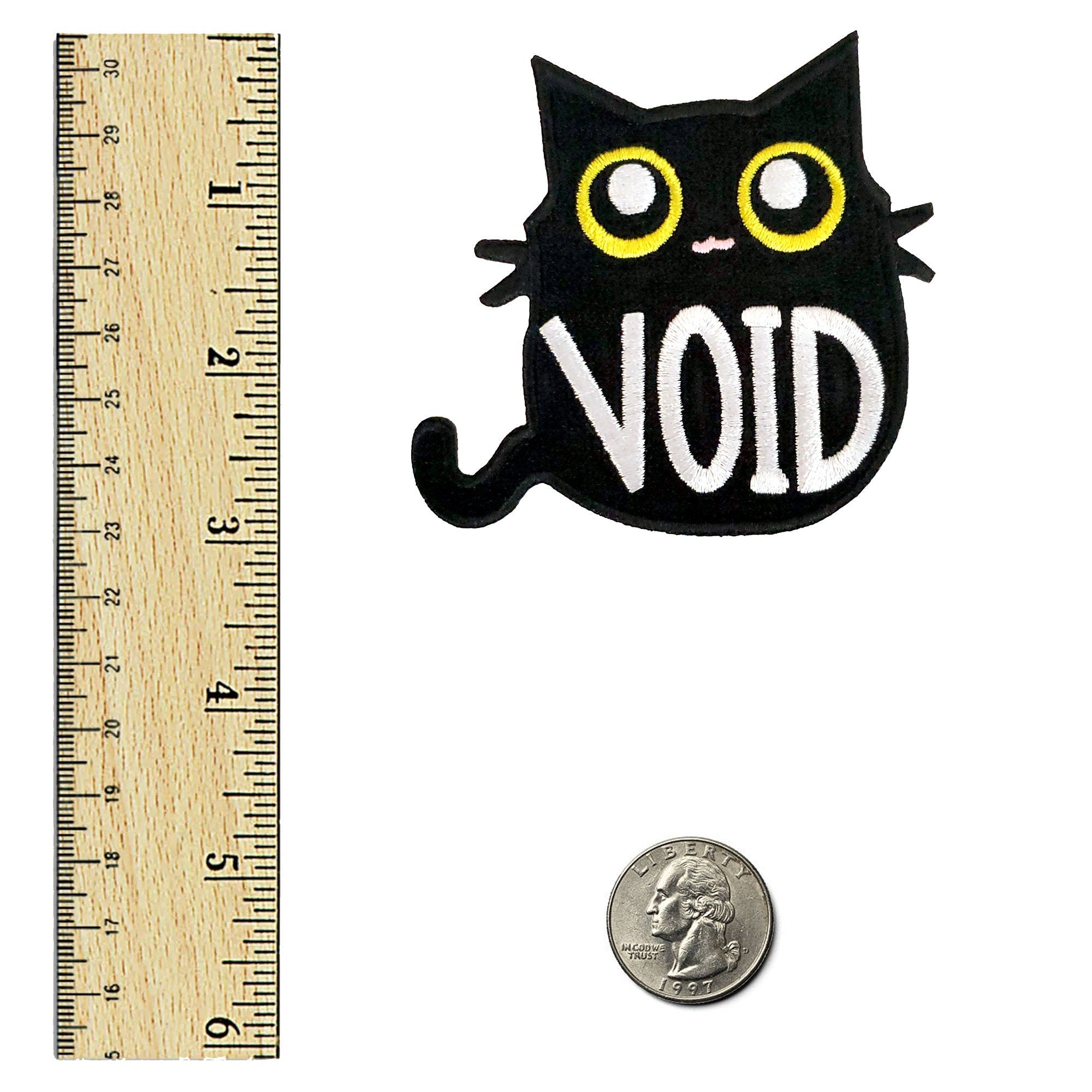 Void Black Cat Patch
