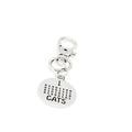 I Love Cats Clip On Charm, Binary Code, Computer Nerd, Computer Programming, Programmer, Cats And Computers, Bag Charm, Backpack Charm