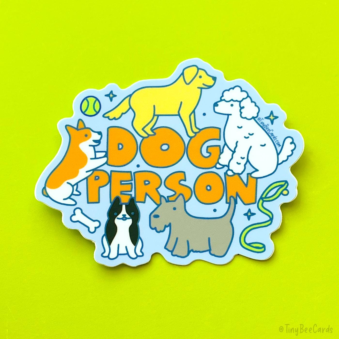 Dog Person Vinyl Sticker