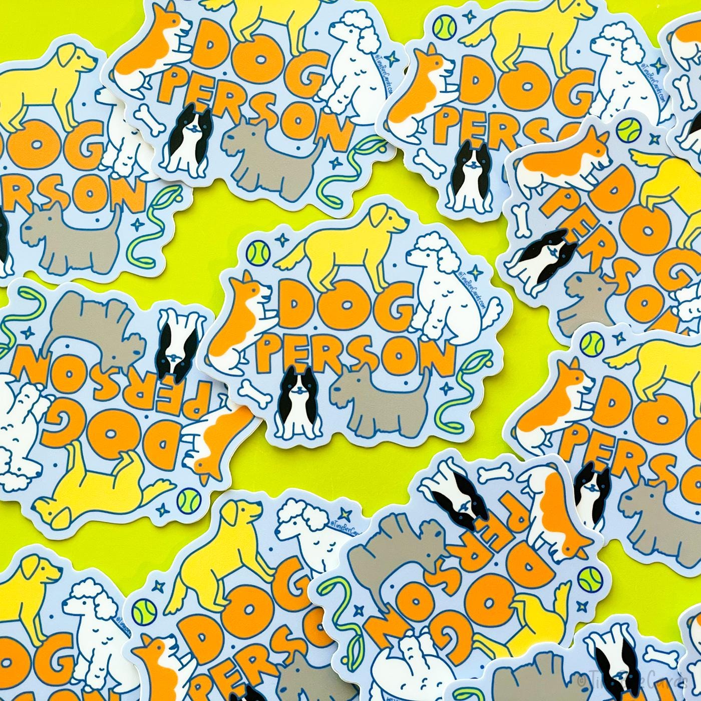 Dog Person Vinyl Sticker