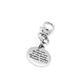 As Iron Sharpens Iron Keychain Clip-on Charm, Purse Charm, Sharpen One Another, Prov 27 17, Faith Gifts, Accountability Partner, Bag Charm