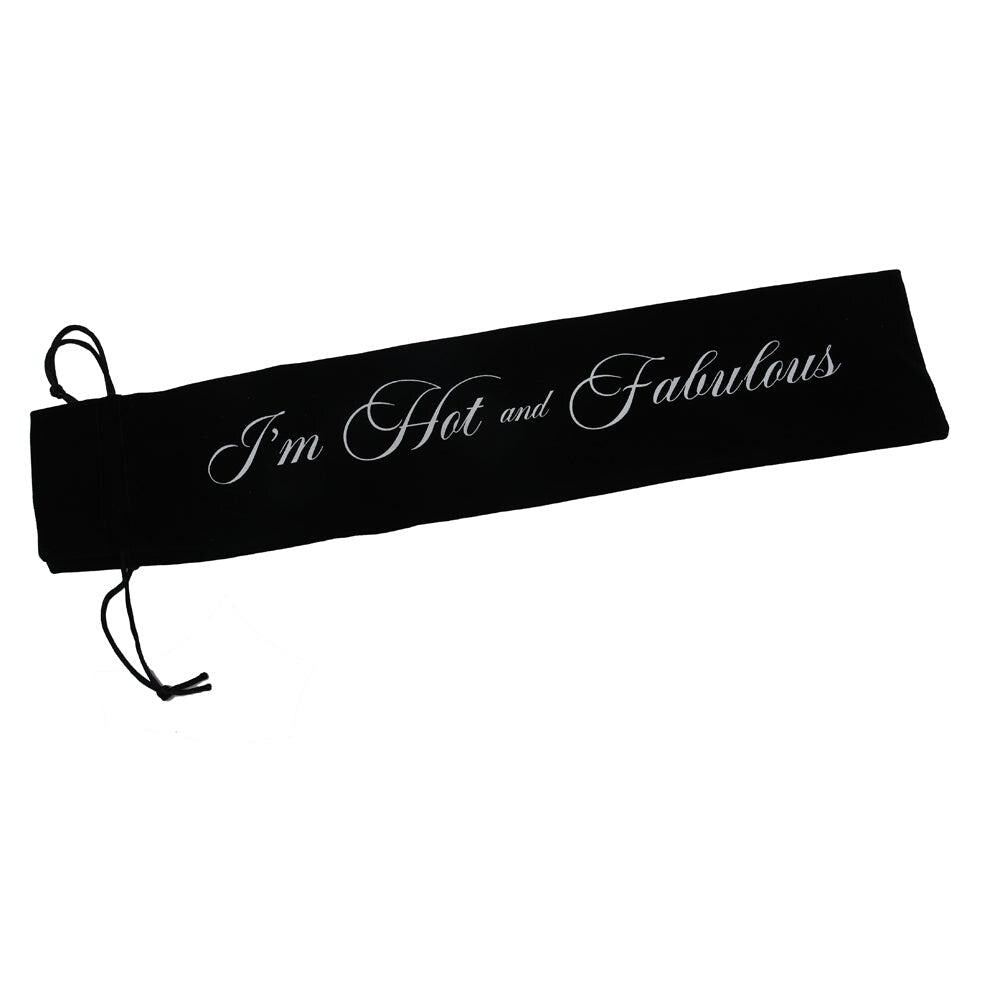 Zebra Stripes Hand Fan