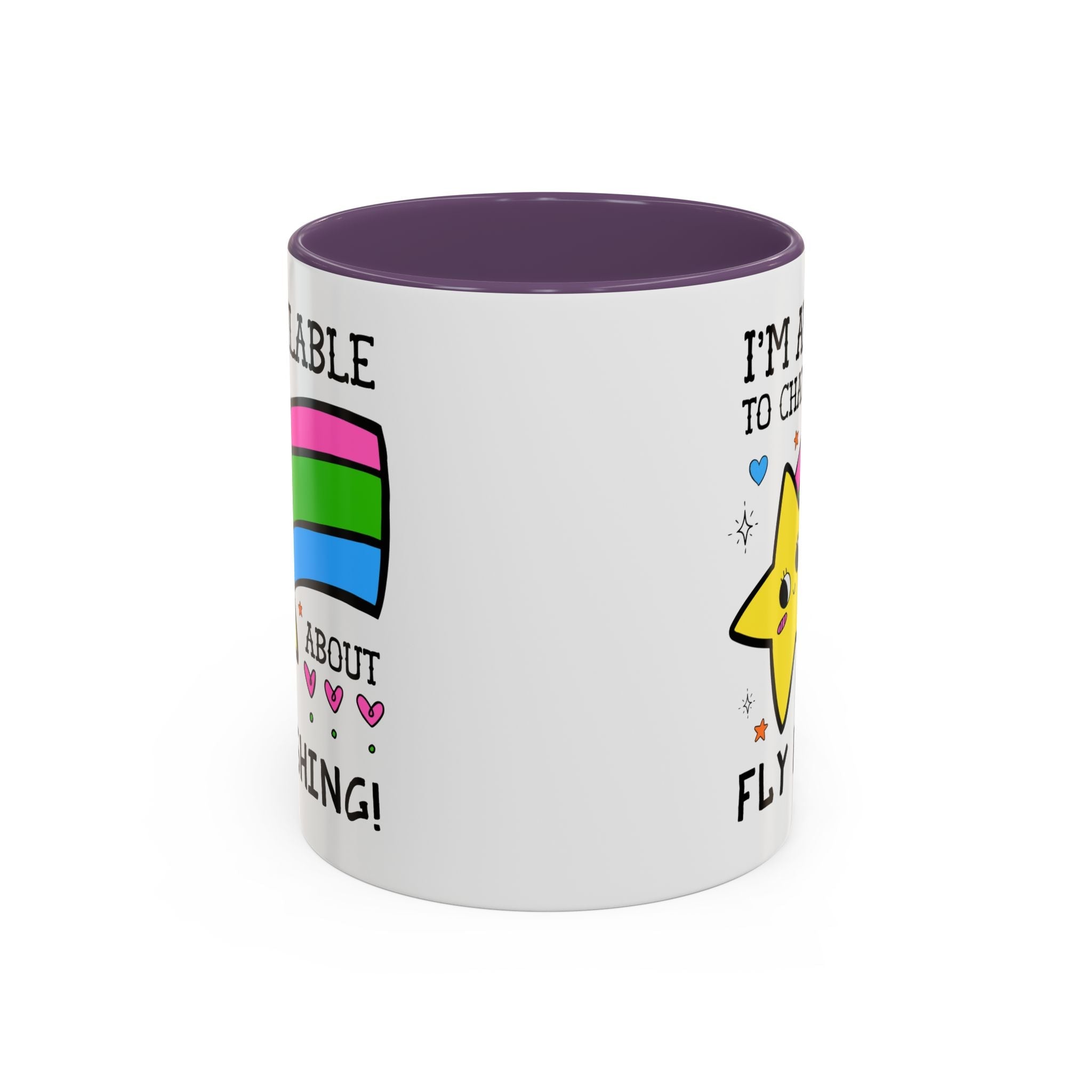 I'm Available to Chat About Fly Fishing Coffee Mug