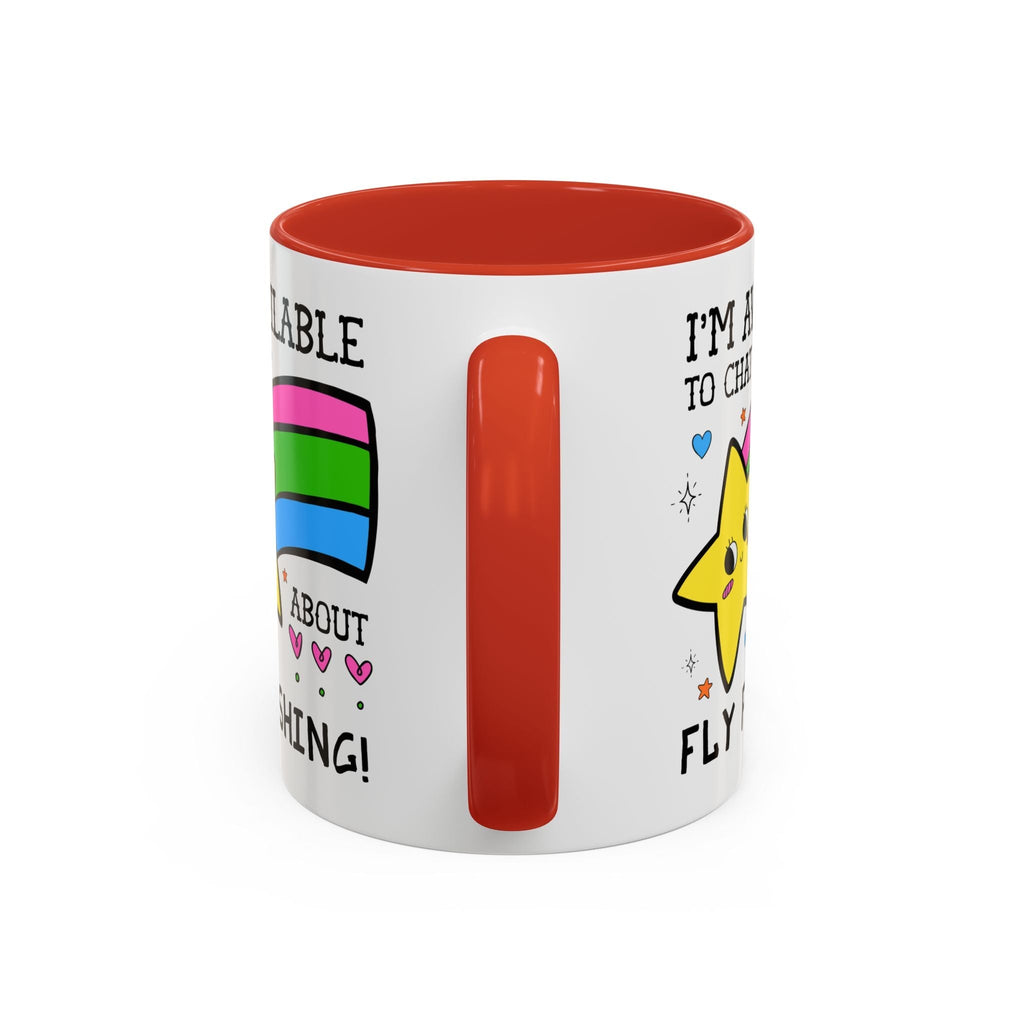 I'm Available to Chat About Fly Fishing Coffee Mug
