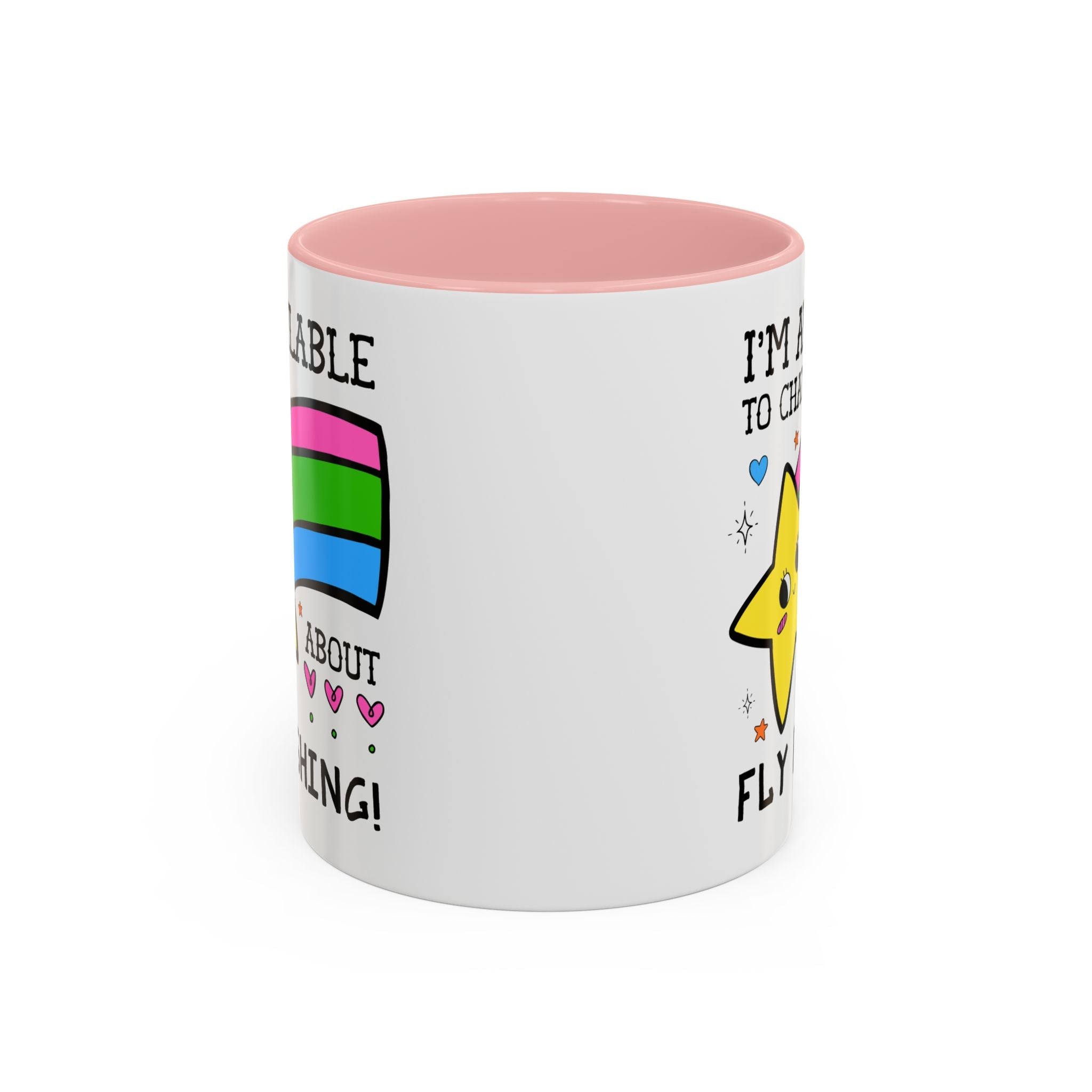 I'm Available to Chat About Fly Fishing Coffee Mug