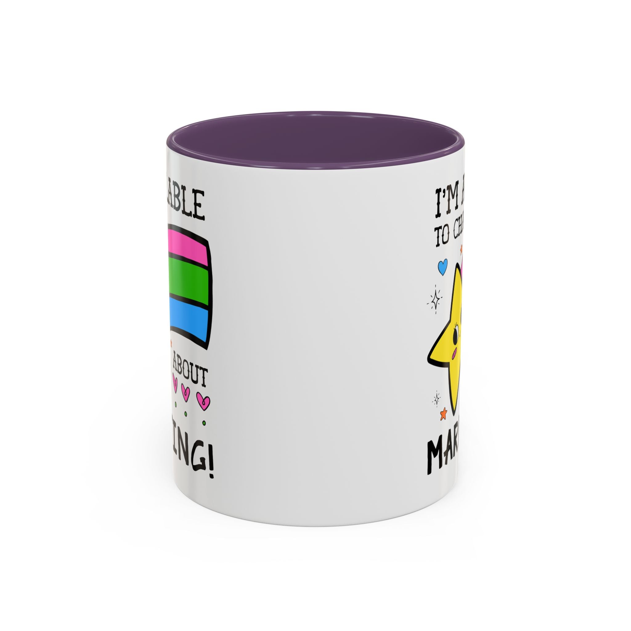 I'm Available to Chat About Marketing Coffee Mug