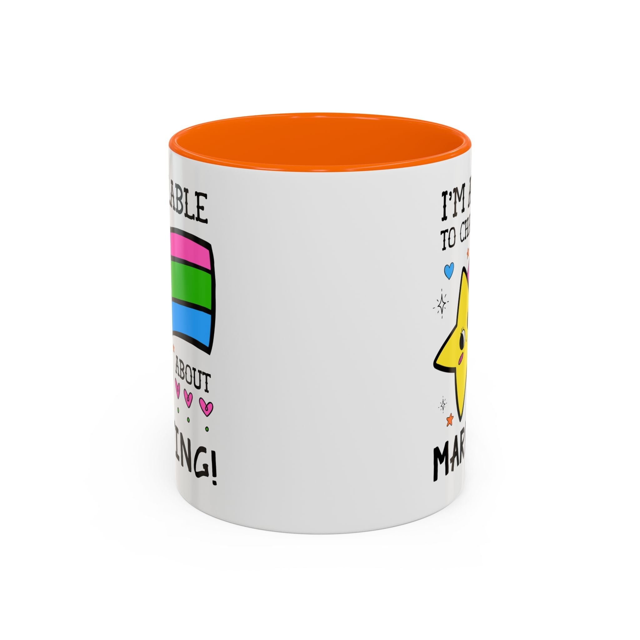I'm Available to Chat About Marketing Coffee Mug
