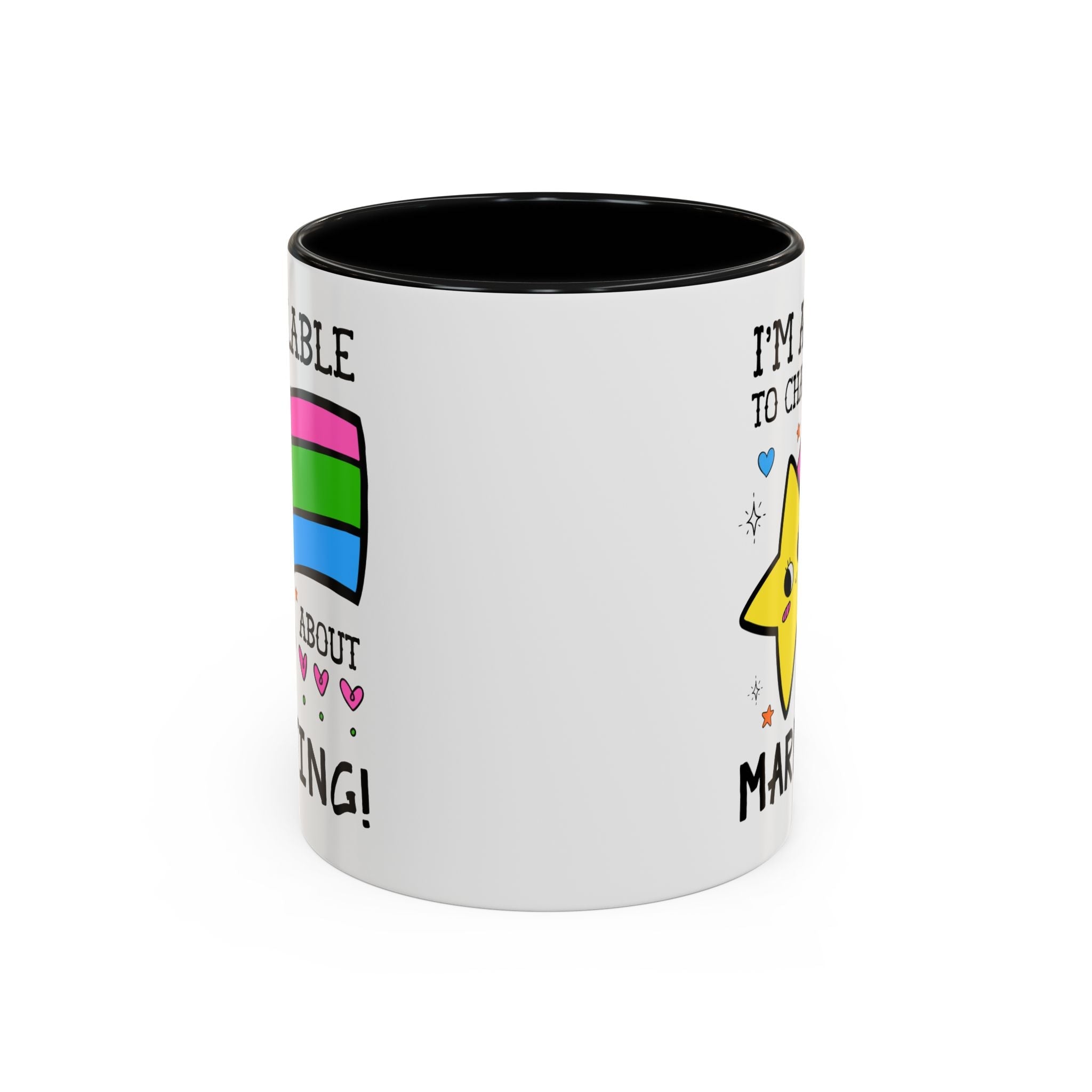 I'm Available to Chat About Marketing Coffee Mug
