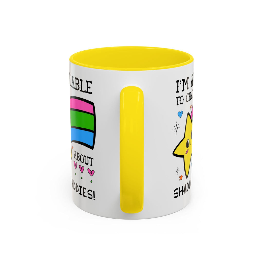 I'm Available to Chat About Shadow Daddies Coffee Mug