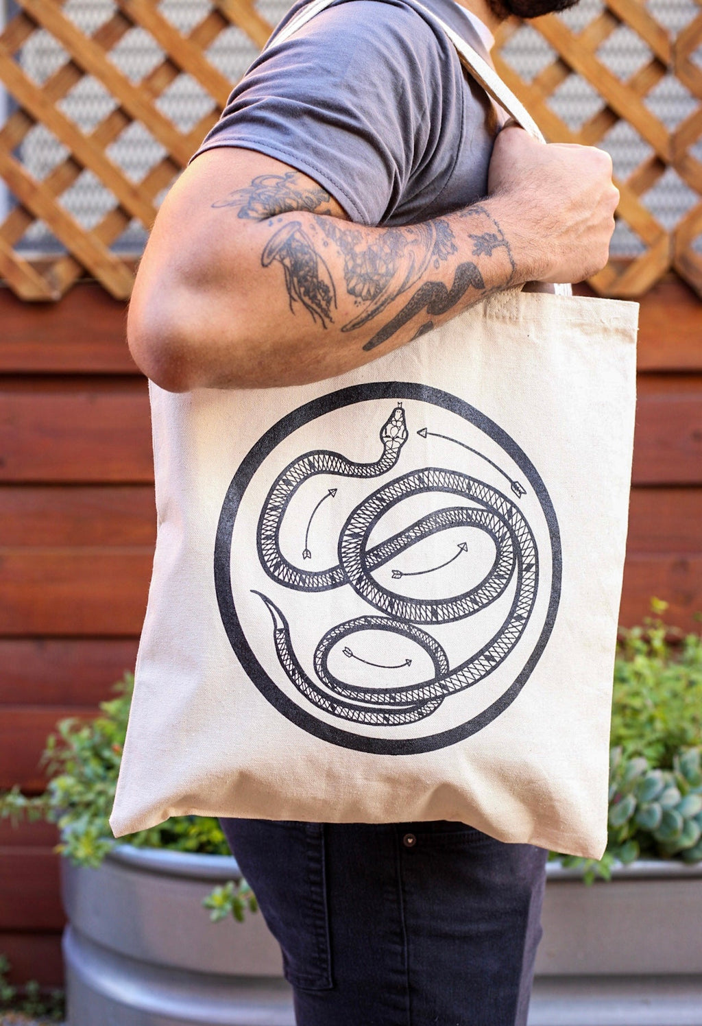 Snake Tote Bag (Clearance)