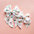 Vintage Multi Heart Elle Bow