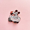 Mouse Couple in Love Hair Clip