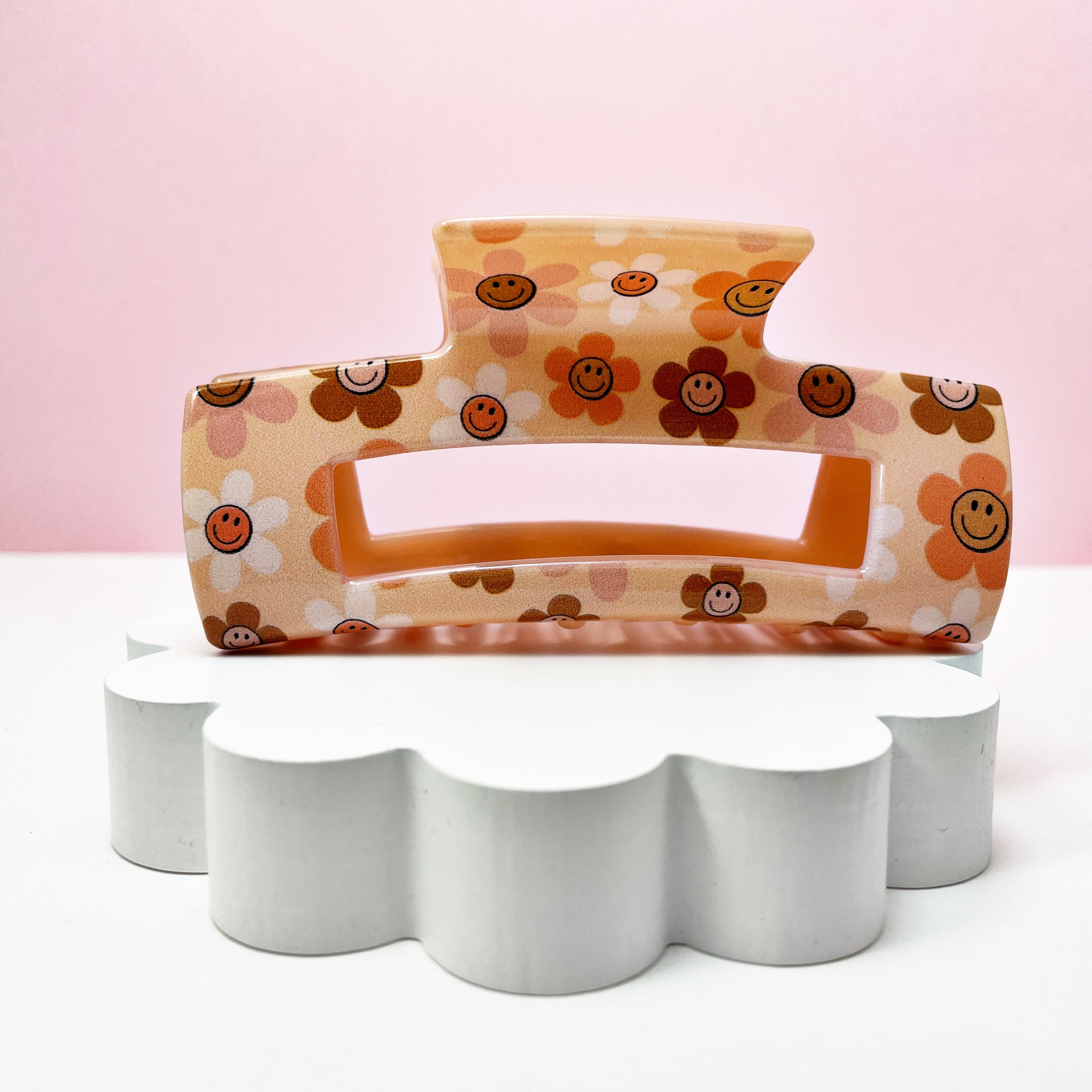 Smile Daisy Claw Clip